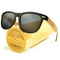 Drewniane okulary przeciwsłoneczne Niwatch Hydrus Grey