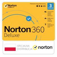 Norton 360 Deluxe 3 stanowiska / 1 rok