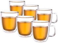 Szklanki Termiczne do Kawy Herbaty 480ml z Uchem Extra Tea 6 sztuk