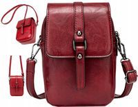 Damska Listonoszka Torebka Skórzana Crossbody Boho