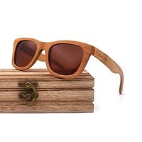 Drewniane okulary przeciwsłoneczne Niwatch Lupus Brown