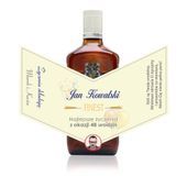 PREZENT NA URODZINY etykieta personalizowana na whisky Ballant.
