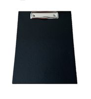 Deska z clipem clipboard A4 tekturowa czarna
