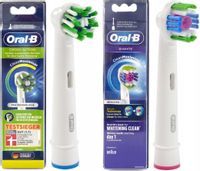2 x KOŃCÓWKI DO SZCZOTECZKI ORAL-B CROSS 3D WHITE