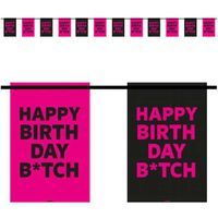 Baner flagi "Happy Birthday Bitch", FOLAT, 600 cm