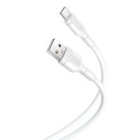 XO KABEL NB212 USB-USB-C 2,1A WHITE 1M