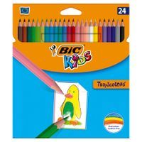 BIC Kredki ołówkowe TROPICOLORS 24 kolory