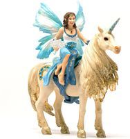 Schleich Bayala Zestaw Eyela na złotym jednorożcu SLH42508