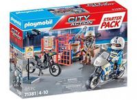 Zestaw Z Figurkami City Action 71381 Starter Pack Policja Playmobil