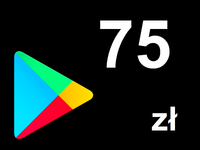 Karta Google Play 75zł Kod Prepaid Klucz Android