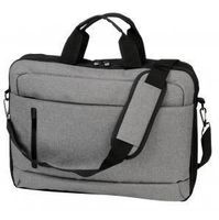 Torba na laptop YALE, szary/czarny KEMER