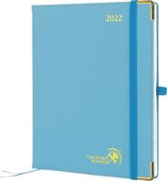 Kalendarz Książkowy A5 2022 Notes Niebieski