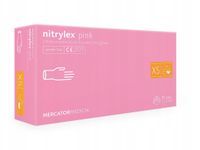 Rękawice nitrylowe nitrylex pink XS 100 szt