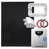 ZESTAW SOLARNY MONO KAMPER 200W + REGULATOR MPPT