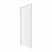 Omnires Manhattan ścianka prysznicowa 80 cm chrom/szkło przezroczyste