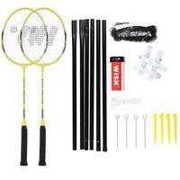 Zestaw rakietek do badmintona Alumtec 4466 Wish żółty