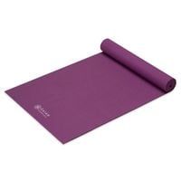 Mata z paskiem do jogi Essentials Gaiam 183 x 61 x 0,6 cm fioletowa