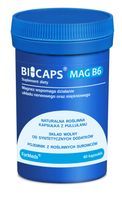 ForMeds BICAPS MAG B6 Cytrynian MAGNEZU + Witamina B6 - 60 kapsułek