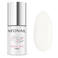 NeoNail Lakier hybrydowy 7,2 ml - revital base fiber Milky Cloud