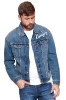 KURTKA JEANSOWA LEE OVERSIZED RIDER DUSK VINTAGE L88Z44ATA M
