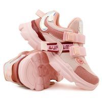 Buty sportowe dziewczęce lekkie oddychające jasno różowe 3A Rainier