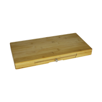 Deska do serów z zestawem noży 45x22x4cm
