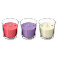 Arti Casa - Zestaw świec zapachowych w szkle (Zestaw 3)