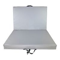 Materac asekuracyjny składany UNDERFIT 140 x 100 x 10 cm szary