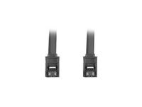 KABEL SATA 3 (6GB/S) 50CM Z ZATRZASKAMI CZARNY