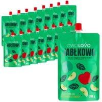 OWOLOVO Jabłkowo Mus owocowy 200 g x 16 sztuk