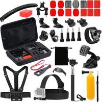 ZESTAW 45W1 AKCESORIA DO GOPRO HERO 10 9 8 7 6 5