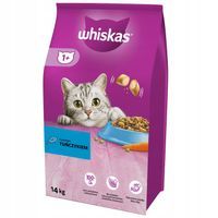 Whiskas Sucha Karma dla kotów z tuńczykiem 14 kg