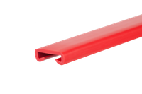 Listwa poręczowa PCV PREMIUM, poręczówka 40x8mm czerwony 1mb