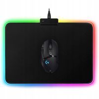 PODŚWIETLANA PODKŁADA POD MYSZ GAMINGOWA LED 35x25 06247