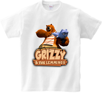 Koszulka T-shirt Grizzy i Lemingi
