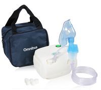 Inhalator nebulizator dla dzieci i dorosłych OMNIBUS BR-CN116 Biały