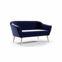 Granatowa skandynawska sofa Eli 2 R81 do salonu / granatowa