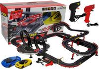 Tor Wyścigowy z Samochodzikami 2 Autka 1420 cm Turbo 1:43 Kontrolery