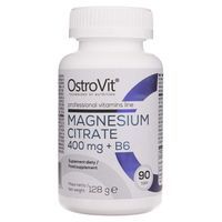 OstroVit Cytrynian Magnezu 400 mg + B6 - 90 tabletek