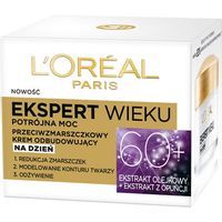 L'oréal Paris Ekspert Wieku 60+ Przeciwzmarszczkowy Krem Odbudowujący Na Dzień 50 Ml