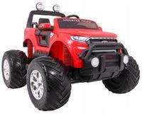 HECHT FORD RANGER MONSTER TRUCK RED SAMOCHÓD TERENOWY ELEKTRYCZNY AKUMULATOROWY AUTO JEŹDZIK POJAZD ZABAWKA DLA DZIECI PILOT DYSTRYBUTOR AUTORYZOWANY DEALER HECHT