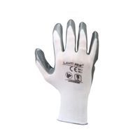 Rękawice nitr. szaro-białe l220309p, karta, "9", ce, lahti