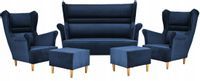 Zestaw wypoczynkowy sofa + 2 fotele Family Meble