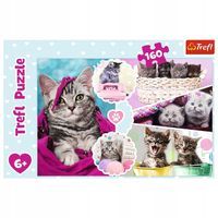 Trefl Puzzle 160 Urocze kotki 153712
