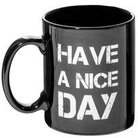 Kubek "Fuck You - Have a Nice Day", czarny, GM