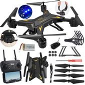 DRON KAMERA QUADROCOPTER ŻYROSKOP HD DUŻY 150M