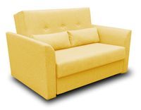 Fotel rozkładany Mini II kolor żółty