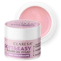 CLARESA Żel budujący soft&easy pink champagne 12g