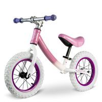 Rowerek biegowy dla dzieci Ricokids biało-różowy
