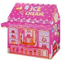 Namiot Księżniczki Ice Cream Lodziarnia dla Dzieci Różowy Światełka Gwiazdki